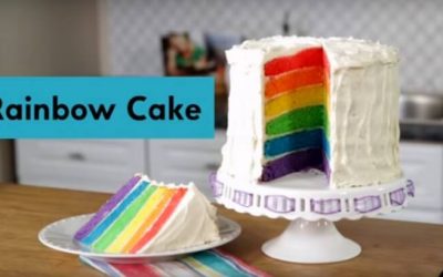 How To Make a Rainbow Birthday Cake